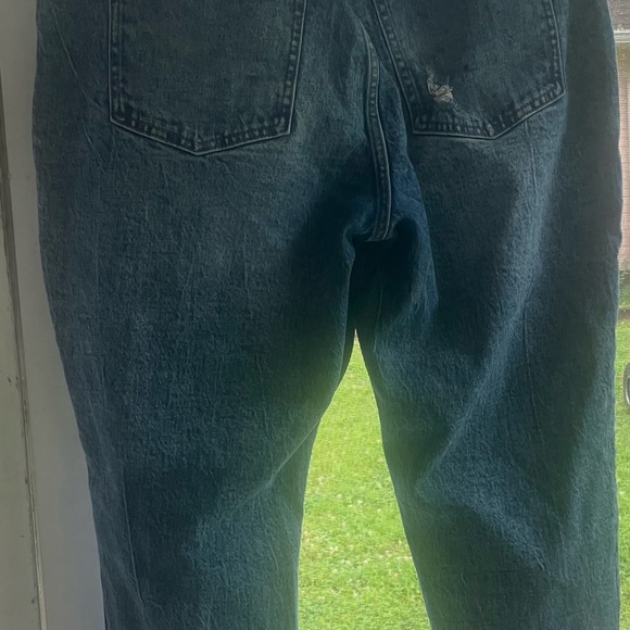 Abercrombie & Fitch The Mom High Rise Jeans 34/18 - Picture 2 of 5